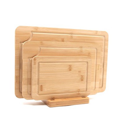 Set de 3 bucăți de plăci de tăiat din bambus